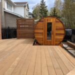 IPE Deck and privacy screen unoiled kanata