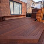 IPE deck and stair oiled kanata
