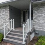 fiberon cabana beach house decking front porch white fortress railing