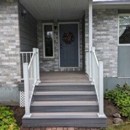 fiberon cabana beach house porch deck entrance