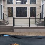 fiberon cabana latte decking fortress glass railing barhaven final