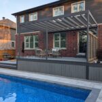 Fiberon cottage earl grey deck and pergola manotick right