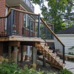 fortress black railing cedar drinkrail westborough final left
