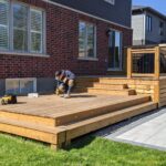 Old PT deck deconstruction manotick