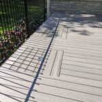 trex rocky harbour backyard deck removable covers