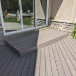 trex rocky harbour decking stair